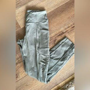 En route cargo tights lululemon